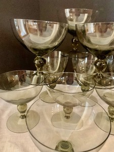 Smoked Gray Stemware