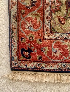 lot 6 image: Vintage Ornamental Persian Rug