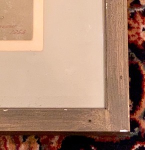 Framed Original Portrait Painting