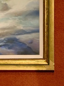Original Framed Scenic Oil Painting by Arthur A. Lunow