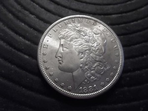 1881 S Morgan Silver Dollar