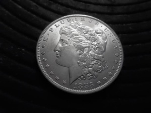 1883 O Morgan Silver Dollar