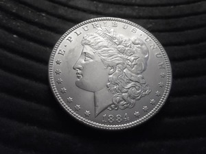 1884 Morgan Silver Dollar