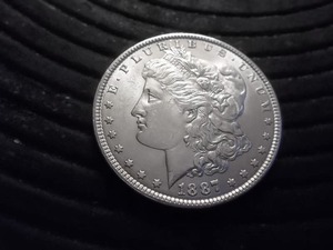 1887 Morgan Silver Dollar
