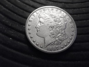 1887 S Morgan Silver Dollar