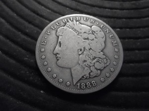 1888 S Morgan Silver Dollar