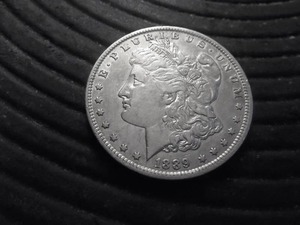 1889 O Morgan Silver Dollar
