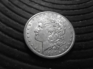 1891 S Morgan Silver Dollar