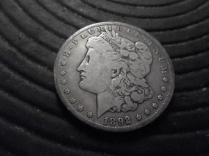 1892 O Morgan Silver Dollar