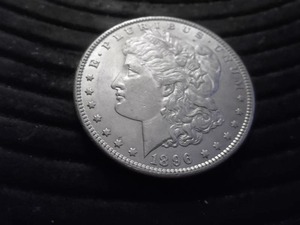 1896 Morgan Silver Dollar