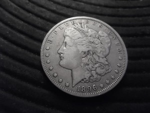 1896 O Morgan Silver Dollar