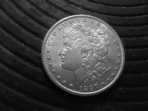 1897 S Morgan Silver Dollar