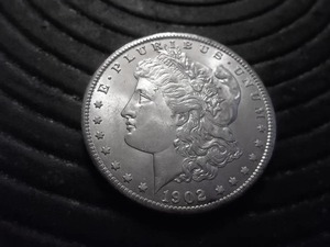 1902 O Morgan Silver Dollar