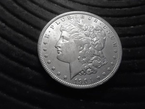 1904 O Morgan Silver Dollar