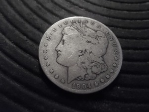 1904 S Morgan Silver Dollar