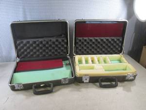 lot 13 image: (EW4) 2 Padded Interior Cases - Hard Exterior