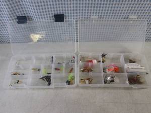 lot 17 image: (CSB) 2 Organizers with Fishing Tackle