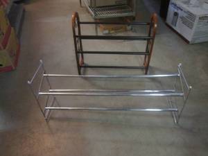 lot 24 image: (EC1) 2 Shoe Racks