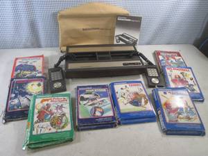 lot 59 image: (EW4) Vintage Mattel Electronics Intellivision Game System with Games