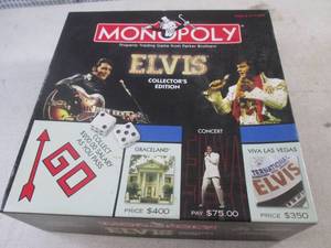 lot 106 image: (BSB) Elvis Monopoly Collectors Edition - Opened