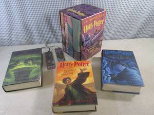 lot 110 image: (CSB) Harry Potter Books Hard Covers