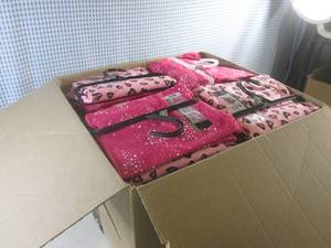 lot 158 image: (F-1) Box Full of Assorted New with Tags Clothes