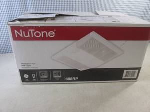 lot 229 image: (EW2) Nutone Ventilation Fan with Light