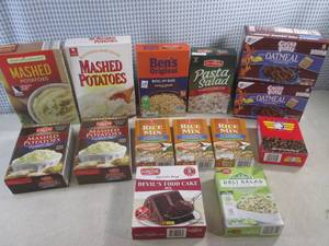 lot 275 image: (C-2) Assorted Boxed Foods Past Date