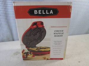 lot 278 image: (BSB) Bella Circus Waffle Maker with Box