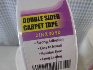 lot 311 image: (BR3) 8 Rolls of Double Sided Carpet Tape 2 x 30 Yd