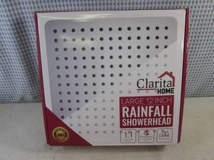 lot 313 image: (EC1) Large 12-Inch Rainfall Shower Head