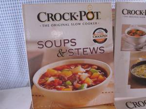 lot 316 image: (G-1) 24 Crock-Pot Soups & Stews Cook Books