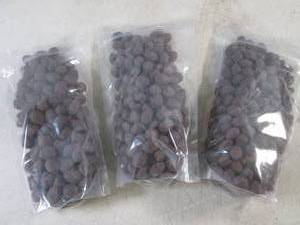 lot 346 image: (B-1) 3 Pounds Chocolate Covered Almonds  3 - 1 Pound Bags