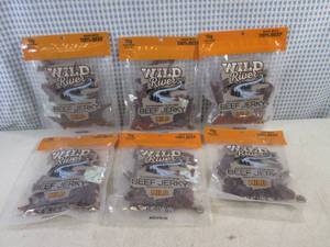 lot 372 image: (B-2) 6 Bags Wild River Mild Beef Jerky Past Date