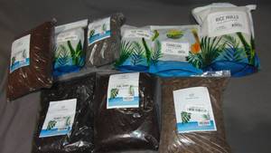 Mixed Lot Potting Soil Indoor Plants