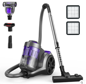 ASPIRON� 1400W Canister Vacuum Cleaner CA0335-Stage Filtration