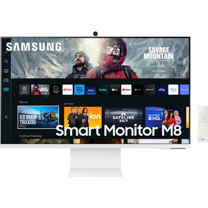 Samsung M80C 27 4K HDR Smart Monitor with Webcam (Warm White) 887276747231 No Foot to Base