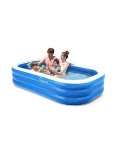 Inflatable Pool, EVAJOY 925620 Inflatable Swimming Pool 719710502604