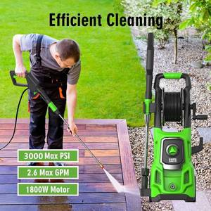 Electric Pressure Washer, SWIPESMITH 3500 Max PSI, 2.6 GPM Power Washer Machine with Hose Reel si-th004