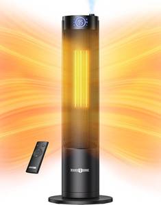 Paris Rhne 2-In-1 Space Heater HE019, With Heats While Humidifies