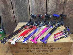 lot 46 image: 8 Diecast RACING CHAMPIONS Dragsters
