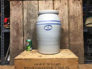 lot 68 image: Vintage Marshall Pottery Crock Butter Churn #4