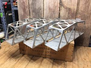 lot 86 image: Vintage 2 MARX Toys Railroad Train Trestle Bridges