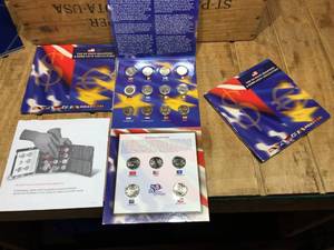 lot 96 image: (2) The 50 State Quarters & Euro Coin Collection Sets