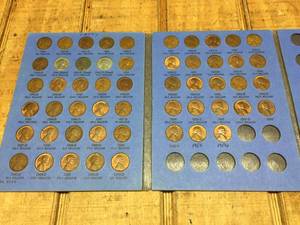 lot 98 image: Lincoln Head Cent Collection 1941-1959