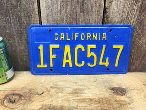 lot 118 image: California License Plate