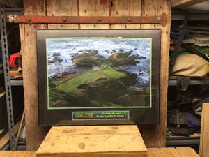 lot 129 image: Framed Gold Print - Challenge