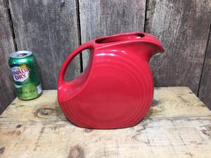 lot 148 image: Fiesta Pitcher - ScarletPersimmon