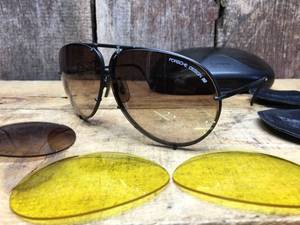 lot 186 image: Fabulous Vintage Porsche Design Carrera Aviator Sunglasses