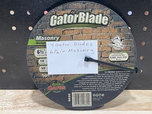 lot 37 image: Masonry Blades 6 12